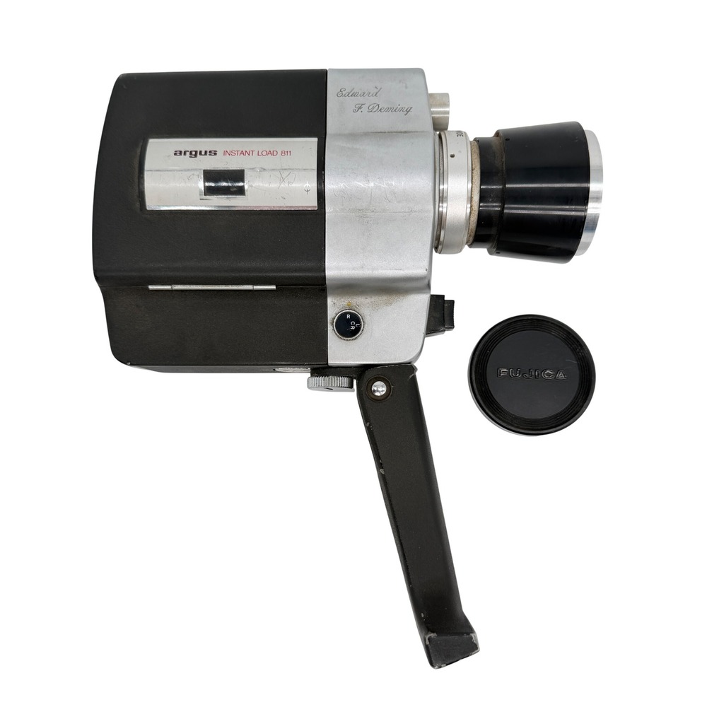 Argus Instant Load 811 Super Eight Movie Camera Cinepar Zoom 10-30mm Lens Tested